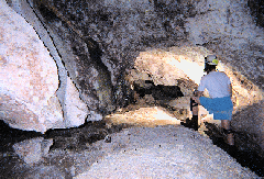 Looking down the Ragu Passage